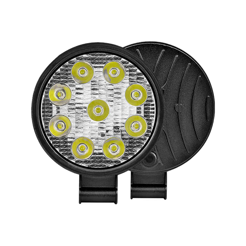 JCW-03A Mini lampe de travail LED ronde pour voiture de 3 pouces